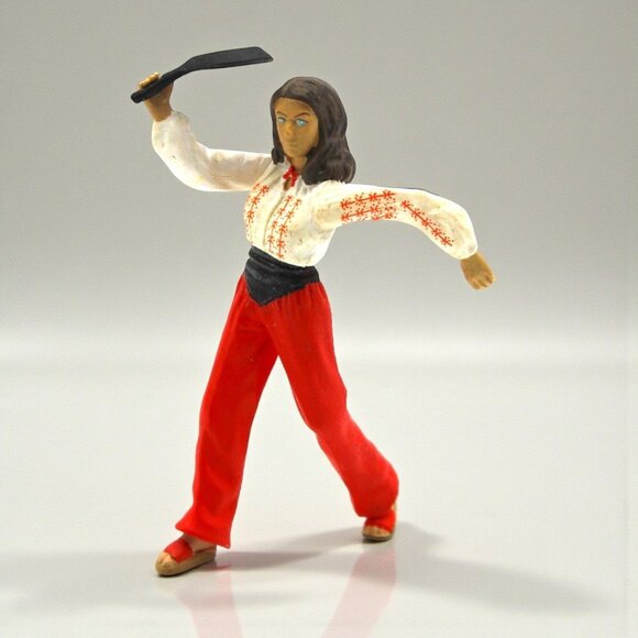 Lucasfilm Other - Indiana Jones Marion Ravenwood Collectible Figure Raiders Ark Frying Pan Red Pan